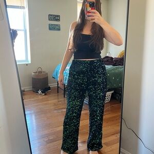 Sequin Pants